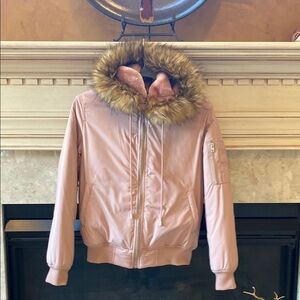 Forever21 blush, pink coat